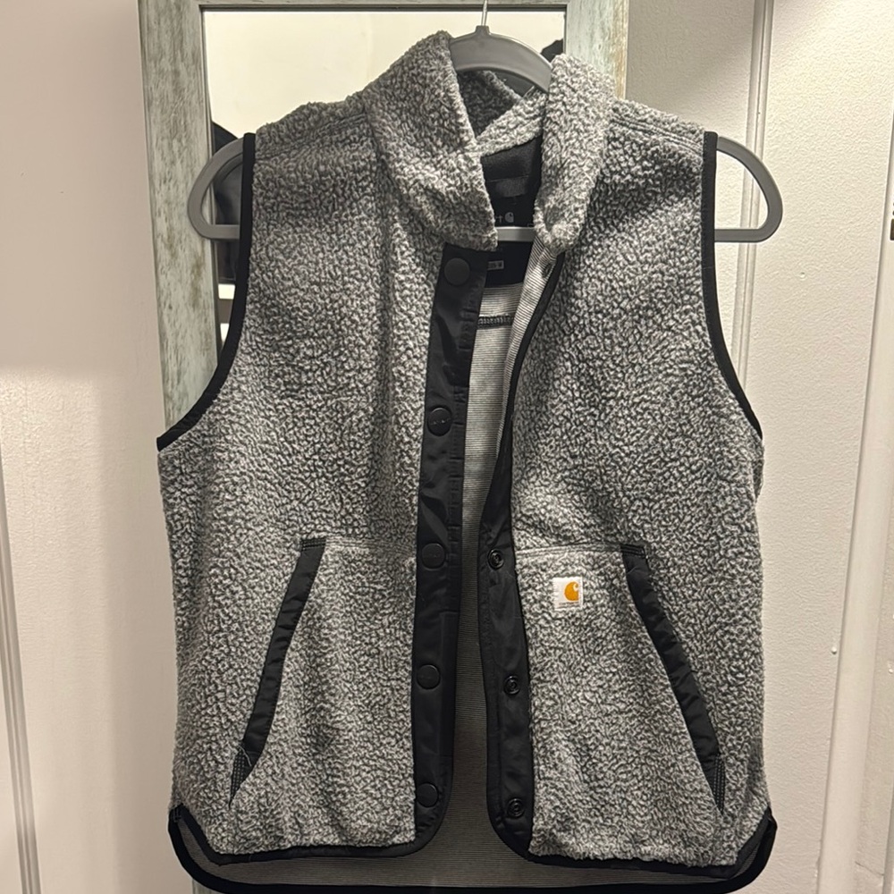 Carhartt Sherpa Vest with Black Trim